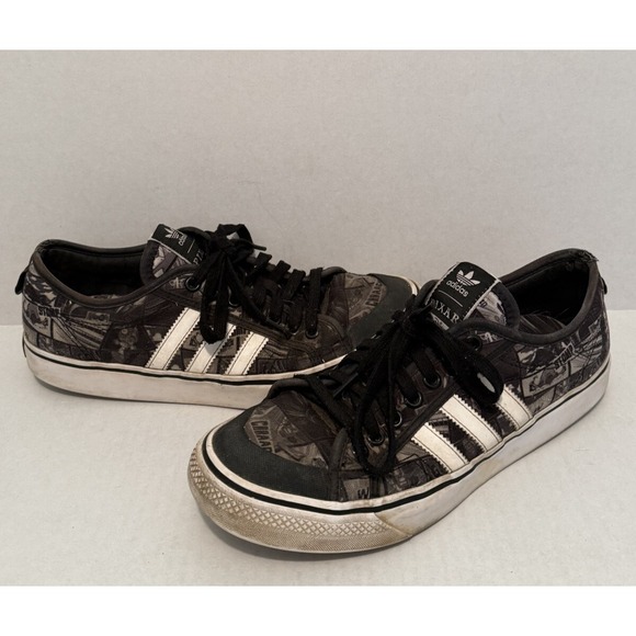 Adidas Men's Disney Comics Core Pixar X Nizza GX0993 Low Top Sneakers Size 9.5